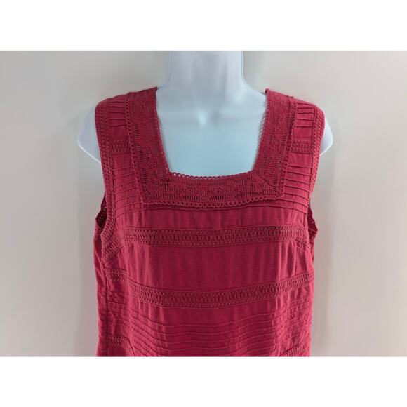 Christopher & Banks Smocked Linen Top Jacket Combo - Picture 4 of 16